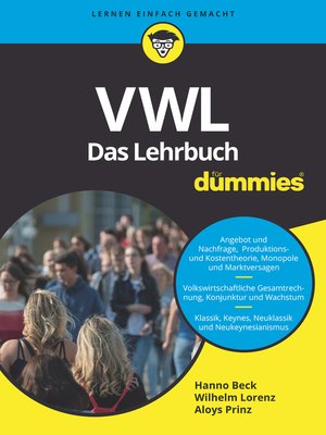 cover image of VWL f&uuml;r Dummies. Das Lehrbuch